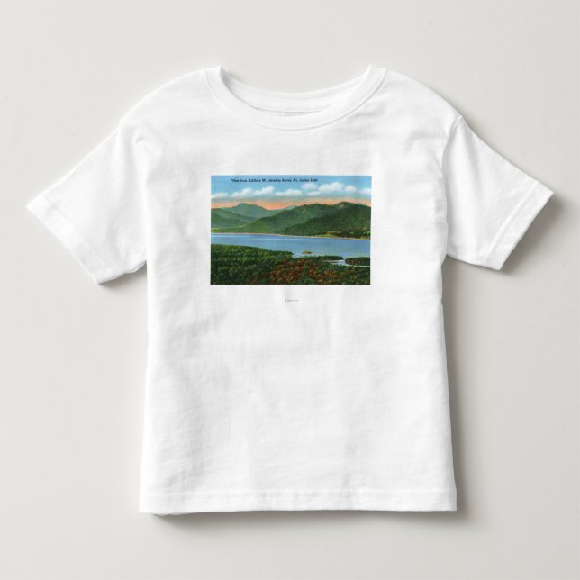 View of Indian Lake and Snowy Mountain Toddler T-shirt (Front)