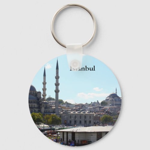 View of Istanbul Keychain