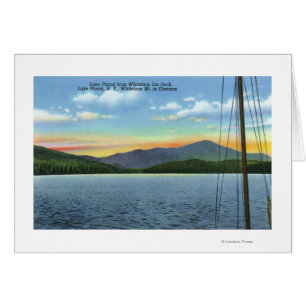 View of Lake from Whiteface Inn Dock Cards
