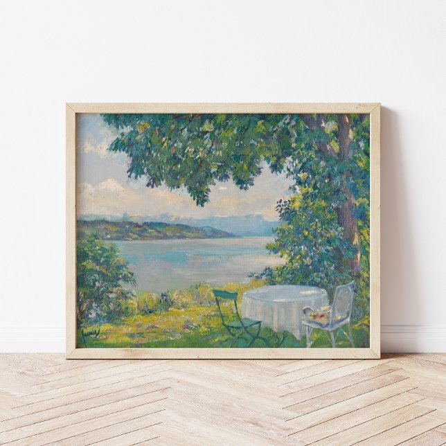 View of Lake Starnberg | Edward Cucuel Poster (Creator Uploaded)