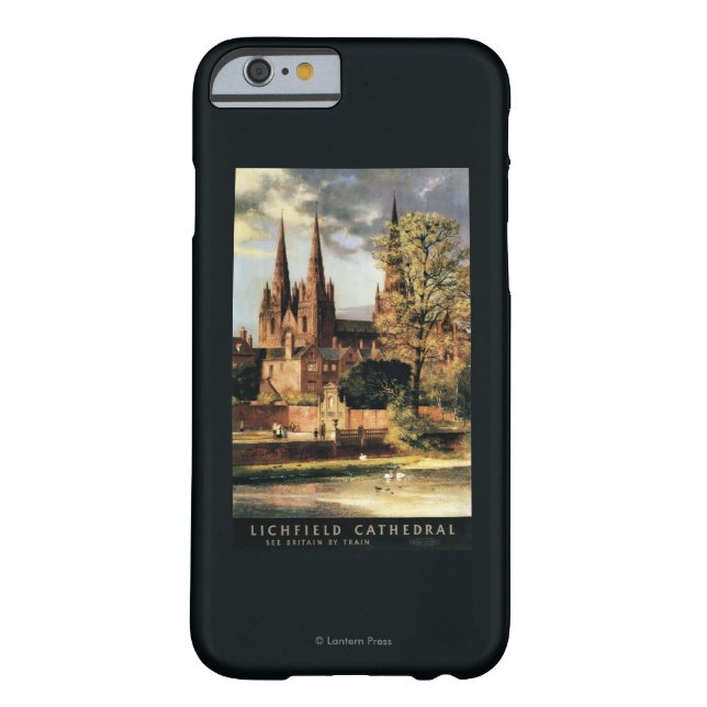 View of Lichfield Cathedral Case-Mate iPhone Case (Back)