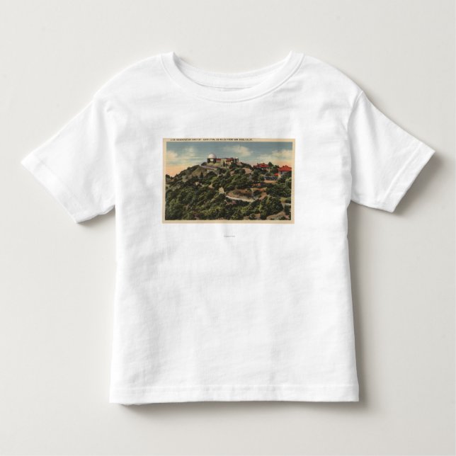 View of Lick Observatory on Mt. Hamilton Toddler T-shirt (Front)