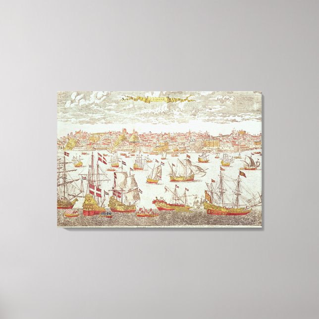 View of Lisbon Canvas Print (Front)