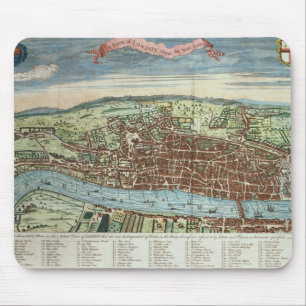 View of London, c.1560 Mouse Pad