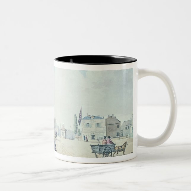 View of London Two-Tone Coffee Mug (Right)