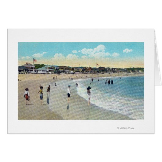 View of Long Beach and Cape Ann Cards (Front Horizontal)
