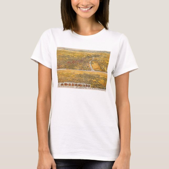 View Of Los Angeles, 1894 T-Shirt (Front)