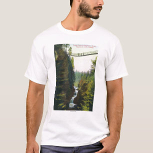 View of Lynn Canyon Suspension Bridge T-Shirt