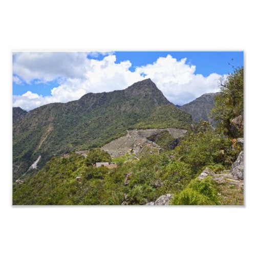 View of Machu Picchu Peru Photo Print