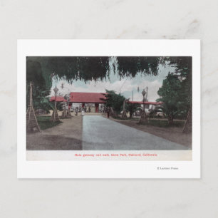View of Main Gateway to Idora ParkOakland, CA Postcard