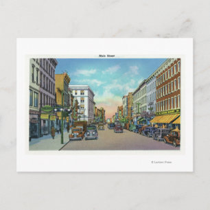View of Main Street 4 Postcard