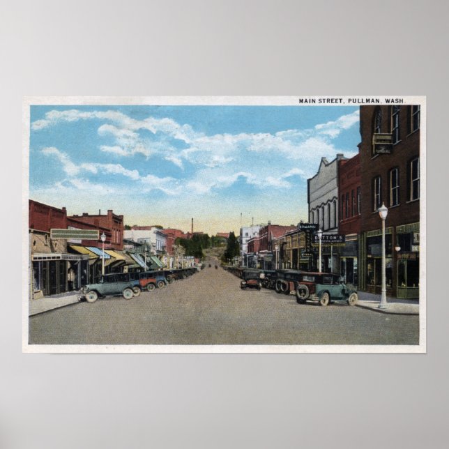 View of Main Street 5 Poster (Front)
