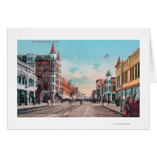 View of Main StreetBoise, ID Cards (Front Horizontal)