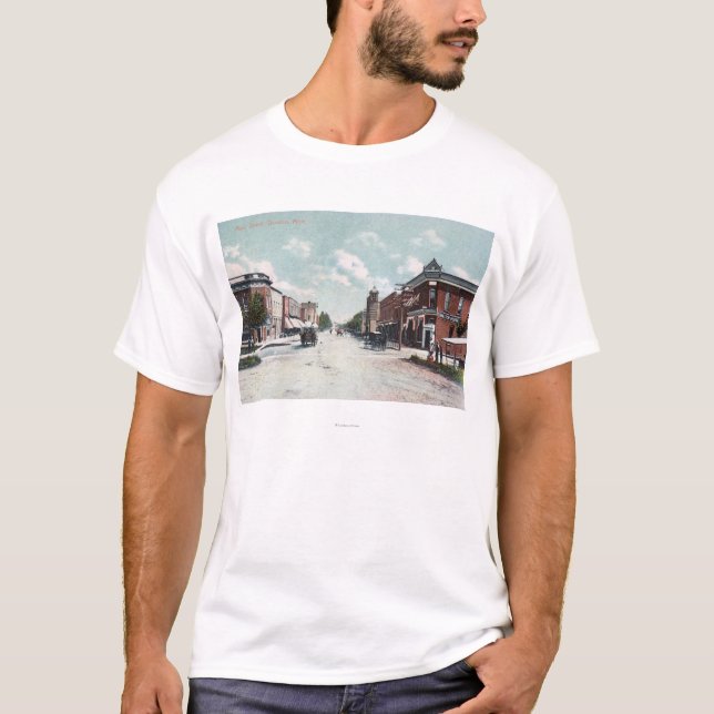 View of Main StreetDavison, MI T-Shirt (Front)