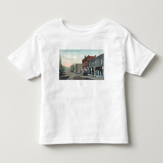 View of Main StreetKlamath Falls, OR Toddler T-shirt (Front)