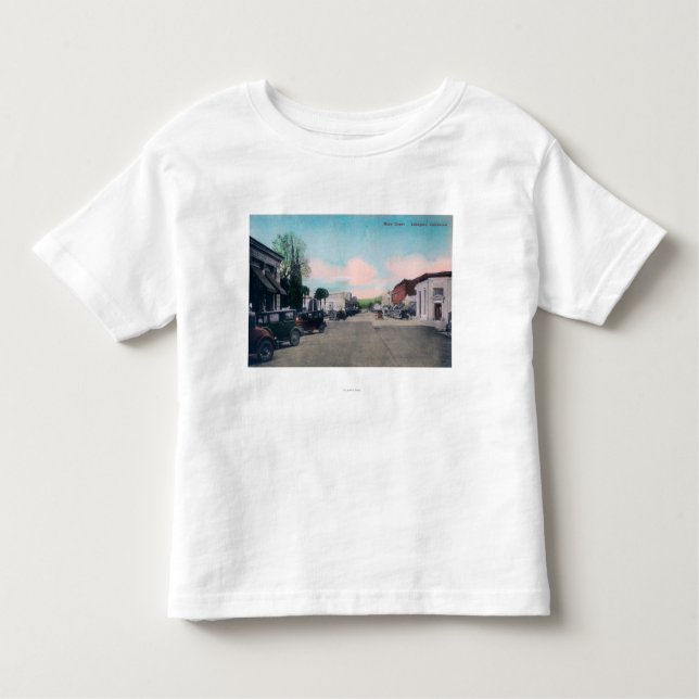 View of Main StreetLakeport, CA Toddler T-shirt (Front)
