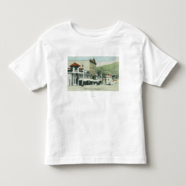 View of Main StreetLos Gatos, CA 2 Toddler T-shirt (Front)