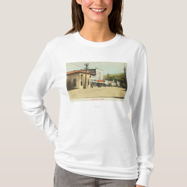 View of Main StreetLos Gatos, CA T-Shirt (Front)