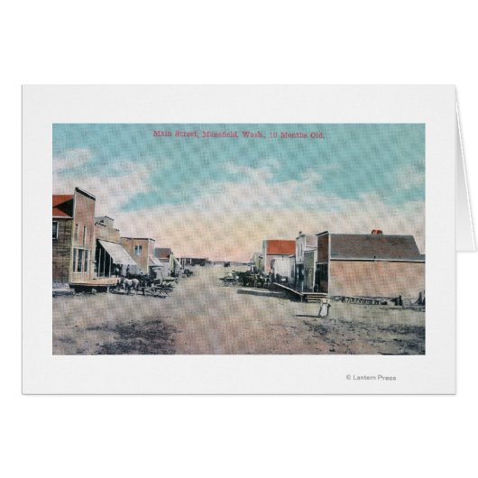 View of Main StreetMansfield, WA Cards (Front Horizontal)