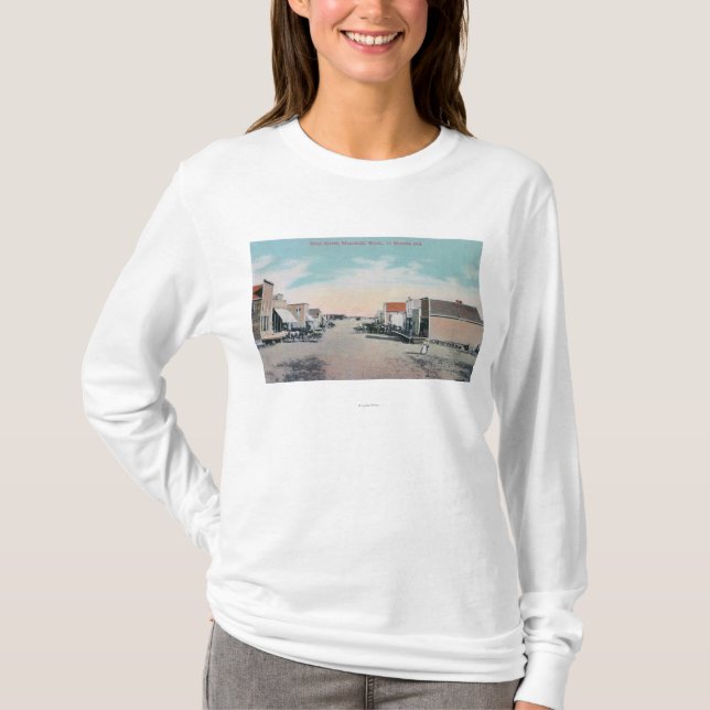 View of Main StreetMansfield, WA T-Shirt (Front)