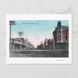 View of Main StreetSalinas, CA Postcard