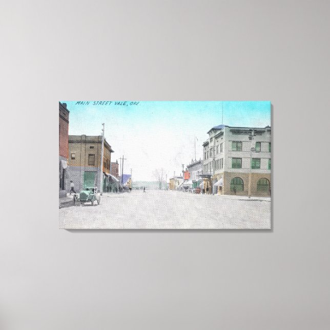 View of Main StreetVale, OR Canvas Print (Front)