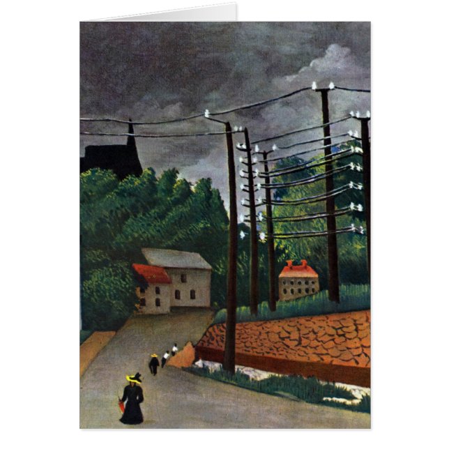 View of Malakoff by Henri Rousseau, Vintage Art (Front)