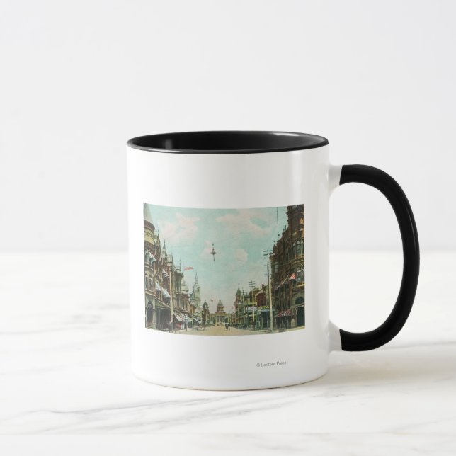 View of Mariposa Street Facing City Hall Mug (Right)