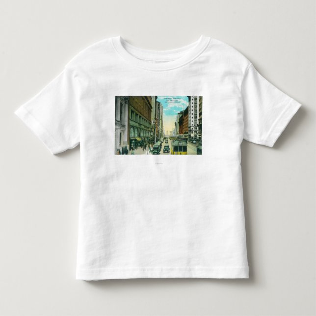 View of Market Street from Grant Street Toddler T-shirt (Front)
