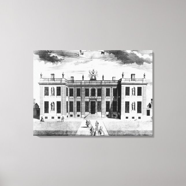 View of Marlborough House in Pall Mall Canvas Print (Front)
