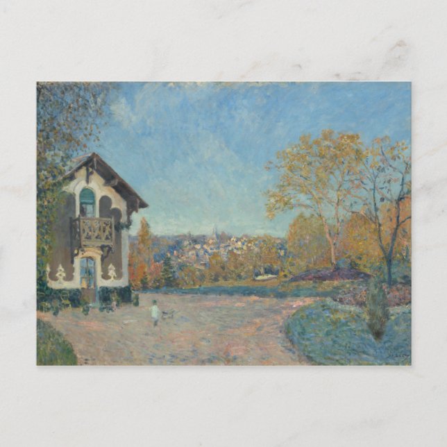 View of Marly-le-Roi from Coeur-Volant Postcard (Front)