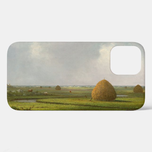 View of Marshfield, 1876 by Martin Johnson Heade Case-Mate iPhone Case (Back (Horizontal))