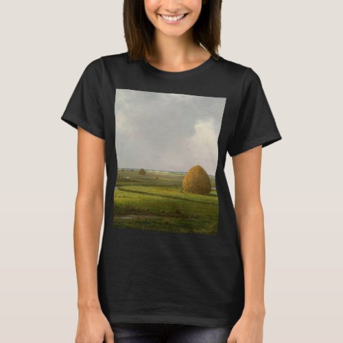 View of Marshfield 1876 by Martin Johnson Heade T_Shirt