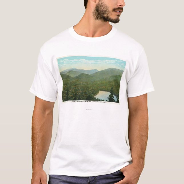 View of McIntyre, Colden, and Marcy Mts. T-Shirt (Front)