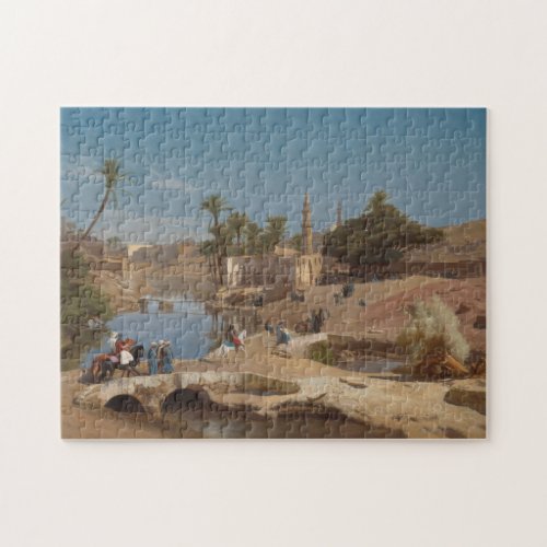 View of Medinet El_Fayoum Jigsaw Puzzle