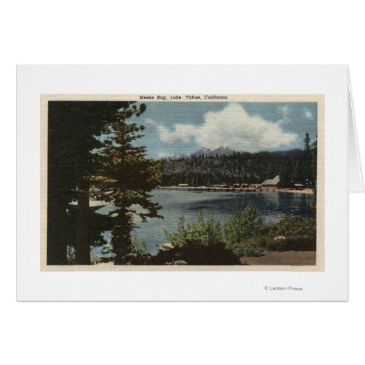 View of Meeks Bay Cards (Front Horizontal)