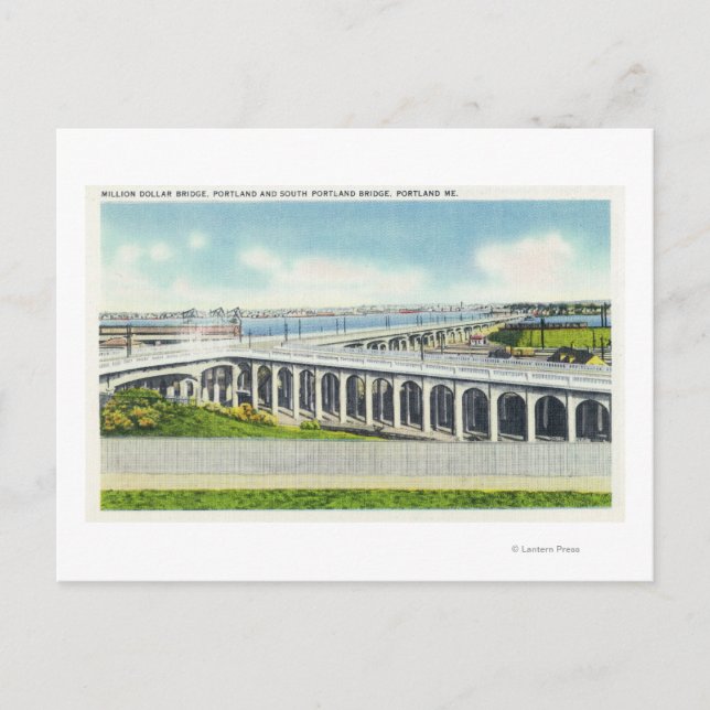 View of Million Dollar Postcard (Front)