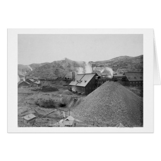 View of Mining Factory "Homestake Works" Cards (Front Horizontal)
