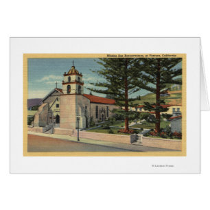 View of Mission San Buenaventura Cards