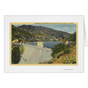 View of Morris San Gabriel Dam Cards
