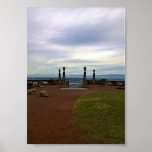 View of Mount St. Helens, Portland, Oregon Poster