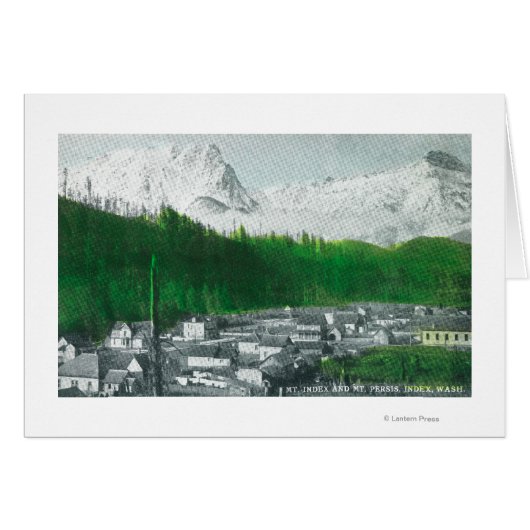 View of Mt Index and Mt Persis Cards (Front Horizontal)
