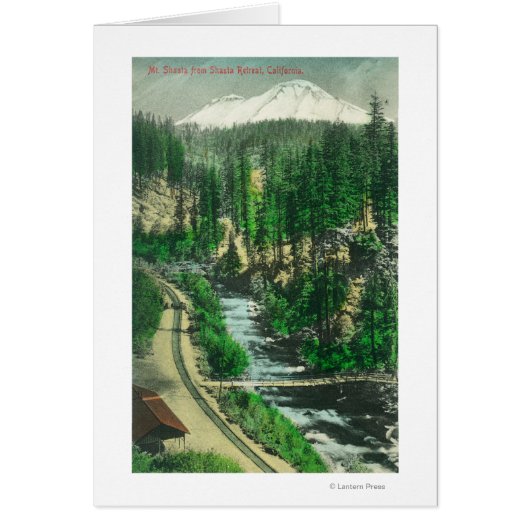 View of Mt. Shasta from Shasta Retreat (Front)