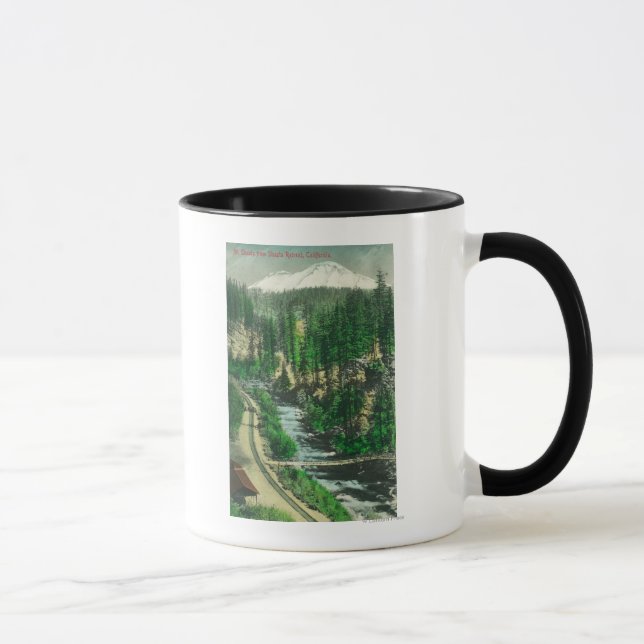 View of Mt. Shasta from Shasta Retreat Mug (Right)
