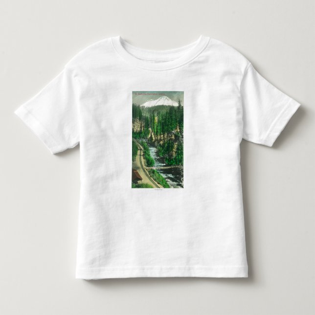 View of Mt. Shasta from Shasta Retreat Toddler T-shirt (Front)