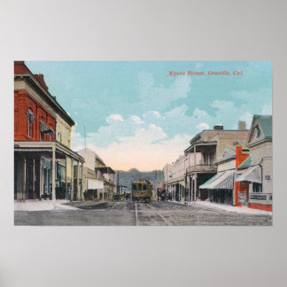 View of Myers StreetOroville, CA Poster