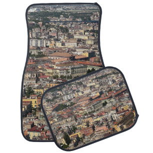 View of Naples, Italy Car Floor Mat