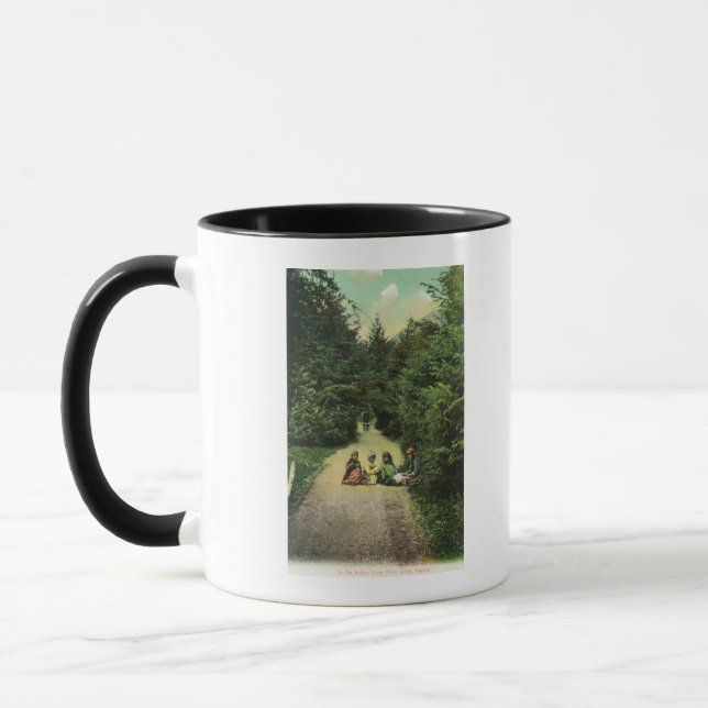 View of Natives in the Indian River Park Mug (Left)