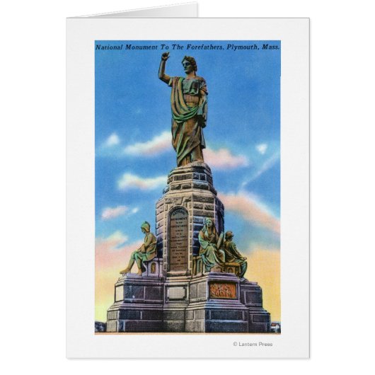 View of Nat'l Monument to US Forefathers Cards (Front)