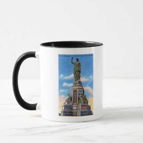 View of Natl Monument to US Forefathers Mug